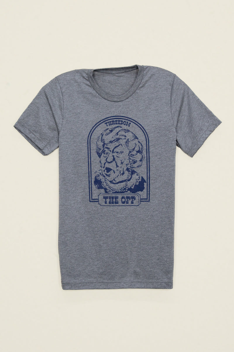 Threedom: The OPP Tee, grey