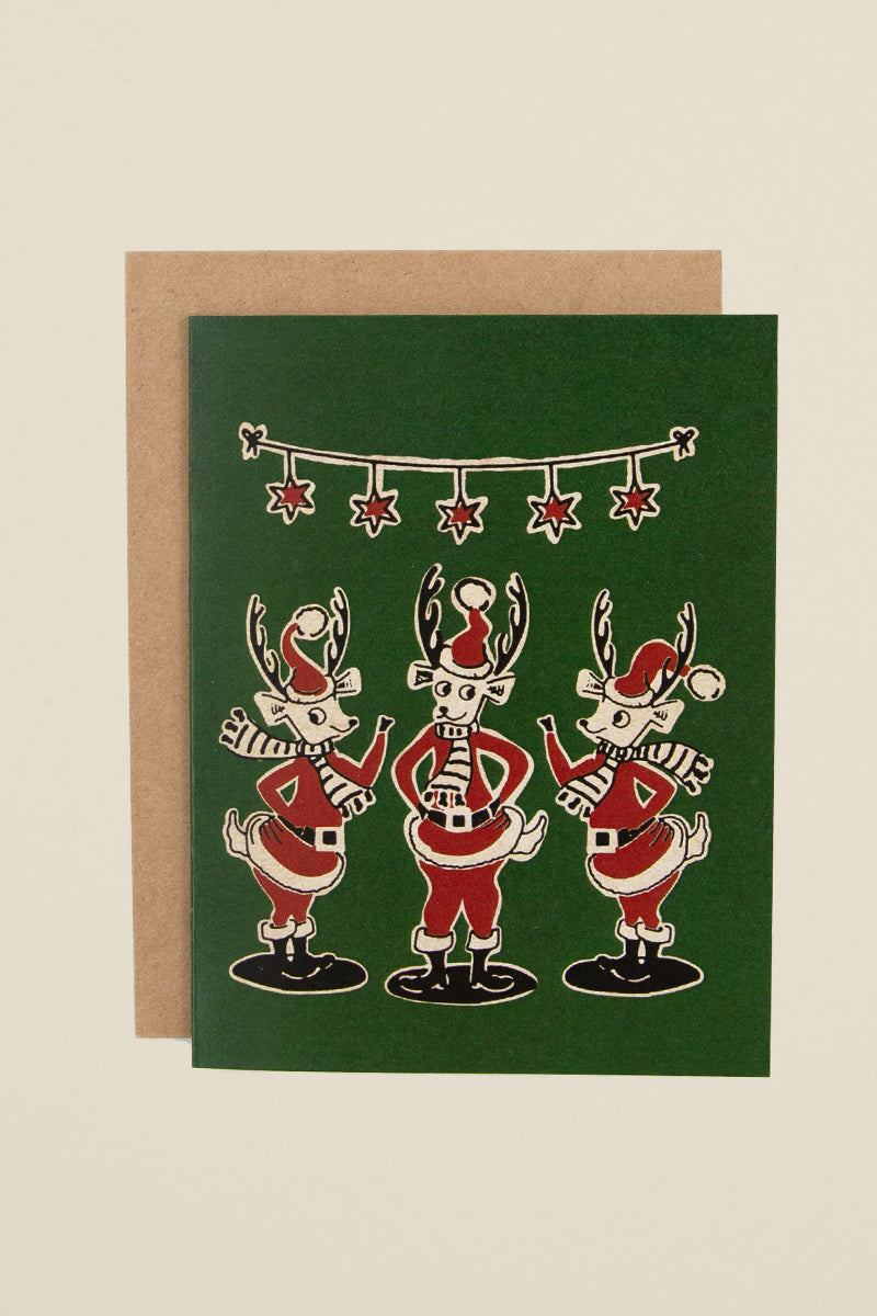 CBB World Threedom podcast reindeer holiday card kin ship goods