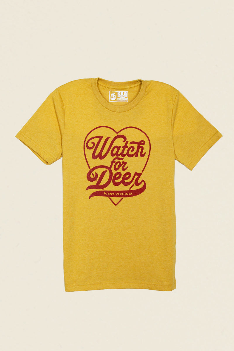 Watch for Deer Tee Kin Ship Goods