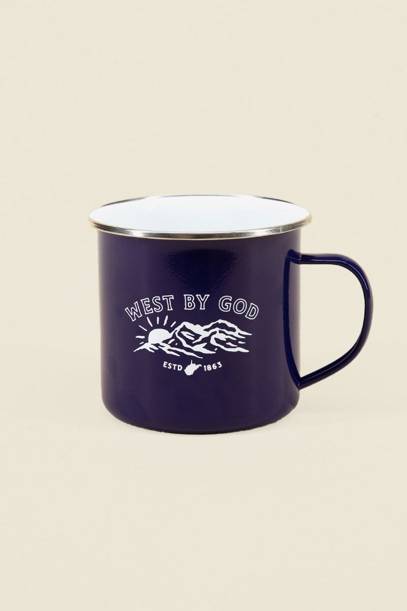 West by God Coffee Mug Kin Ship Goods WV