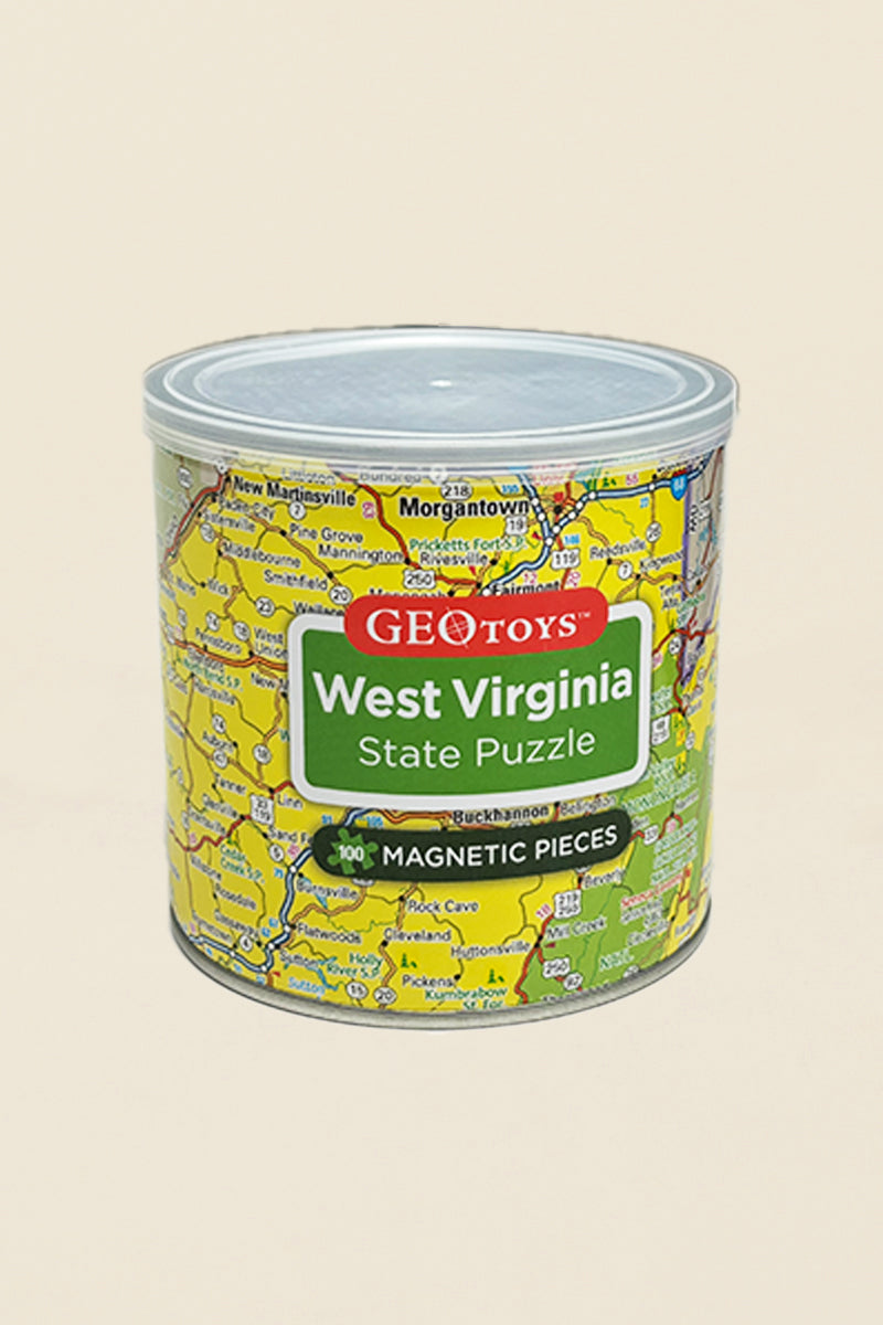 West Virginia Magnetic Puzzle