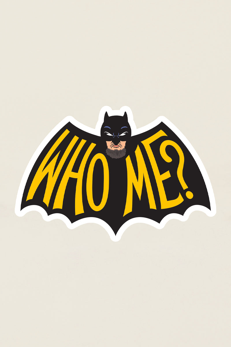 Who Me: Logo Sticker