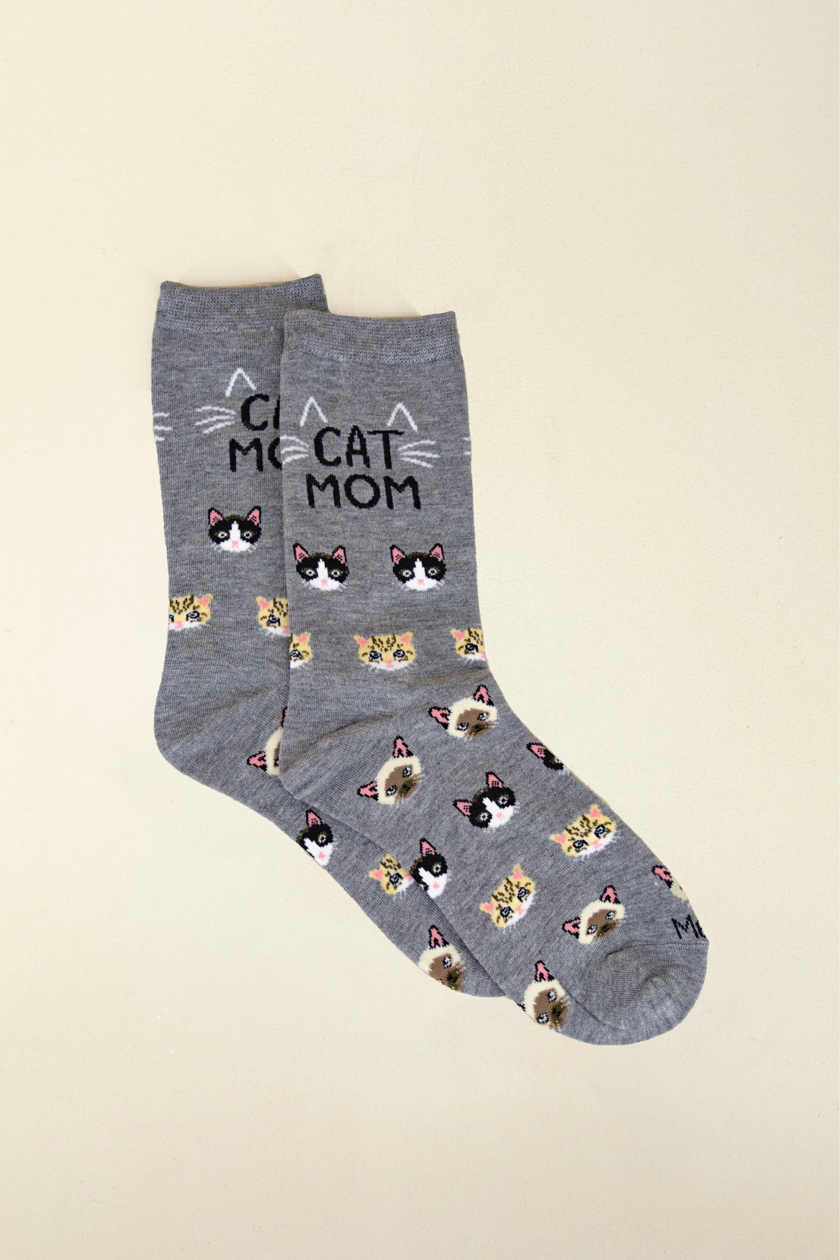 womens cat mom whiskers socks
