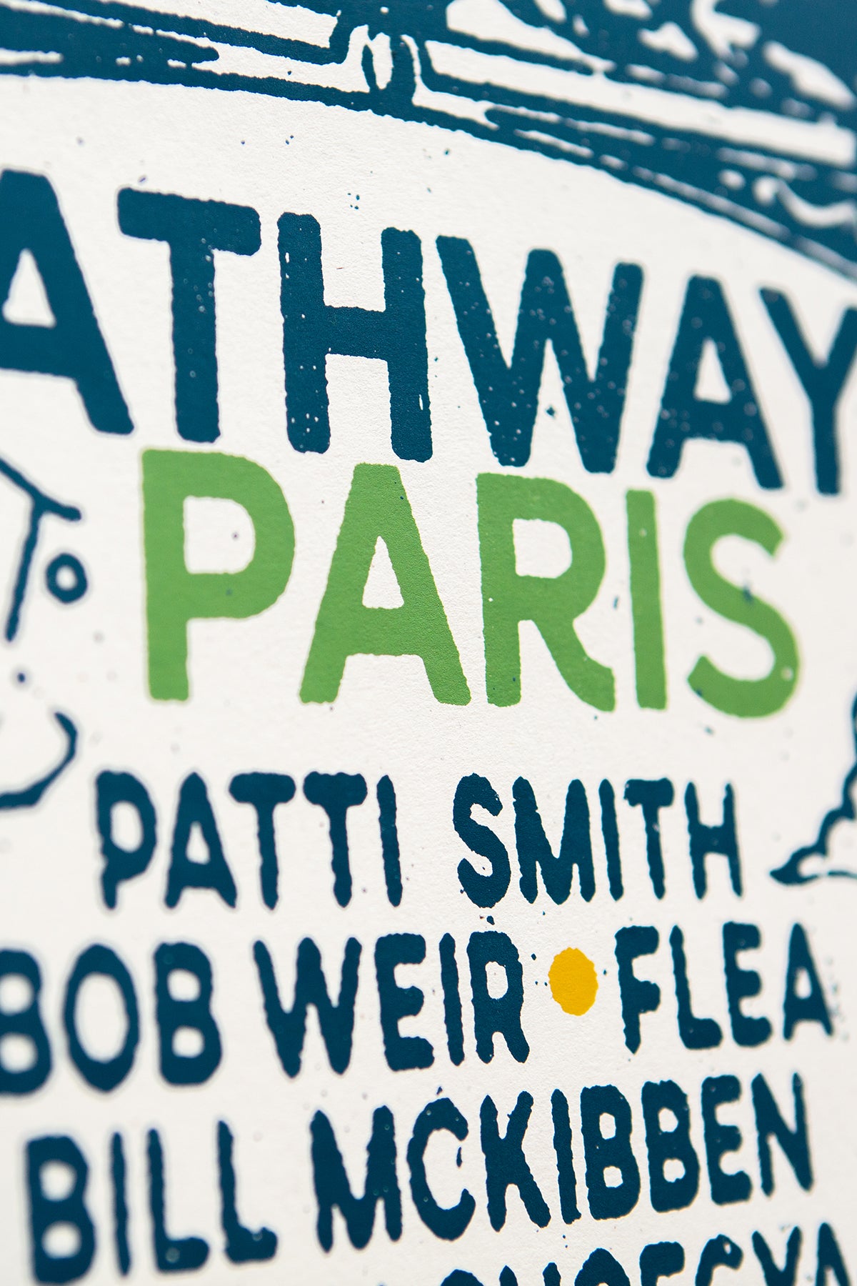 pathway to paris poster - san francisco, final sale