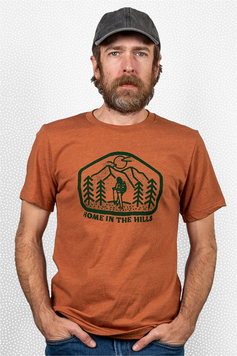 home in the hills tee, final sale