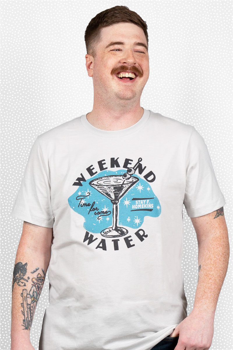 stay f. homekins: weekend water tee