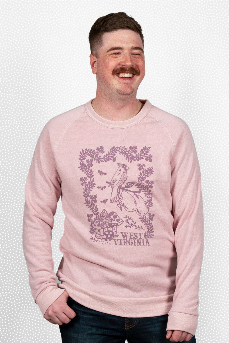 wv sampler sweatshirt